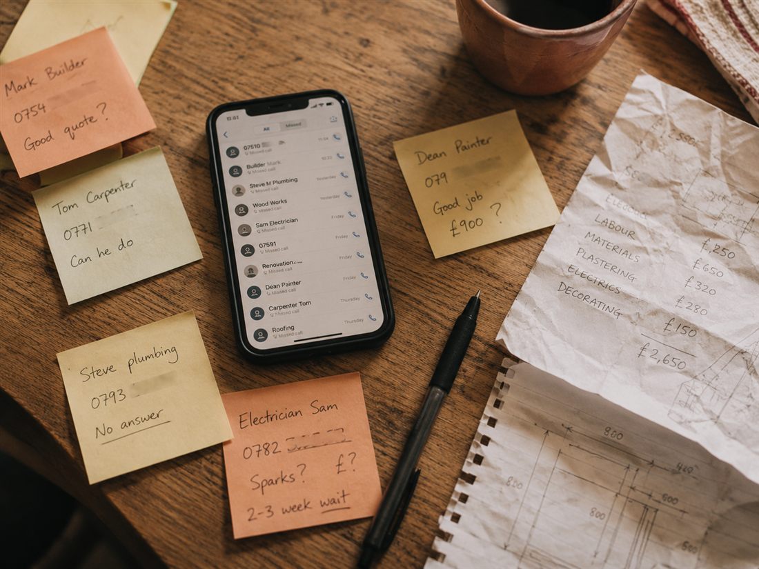 Messy notes and unsaved numbers